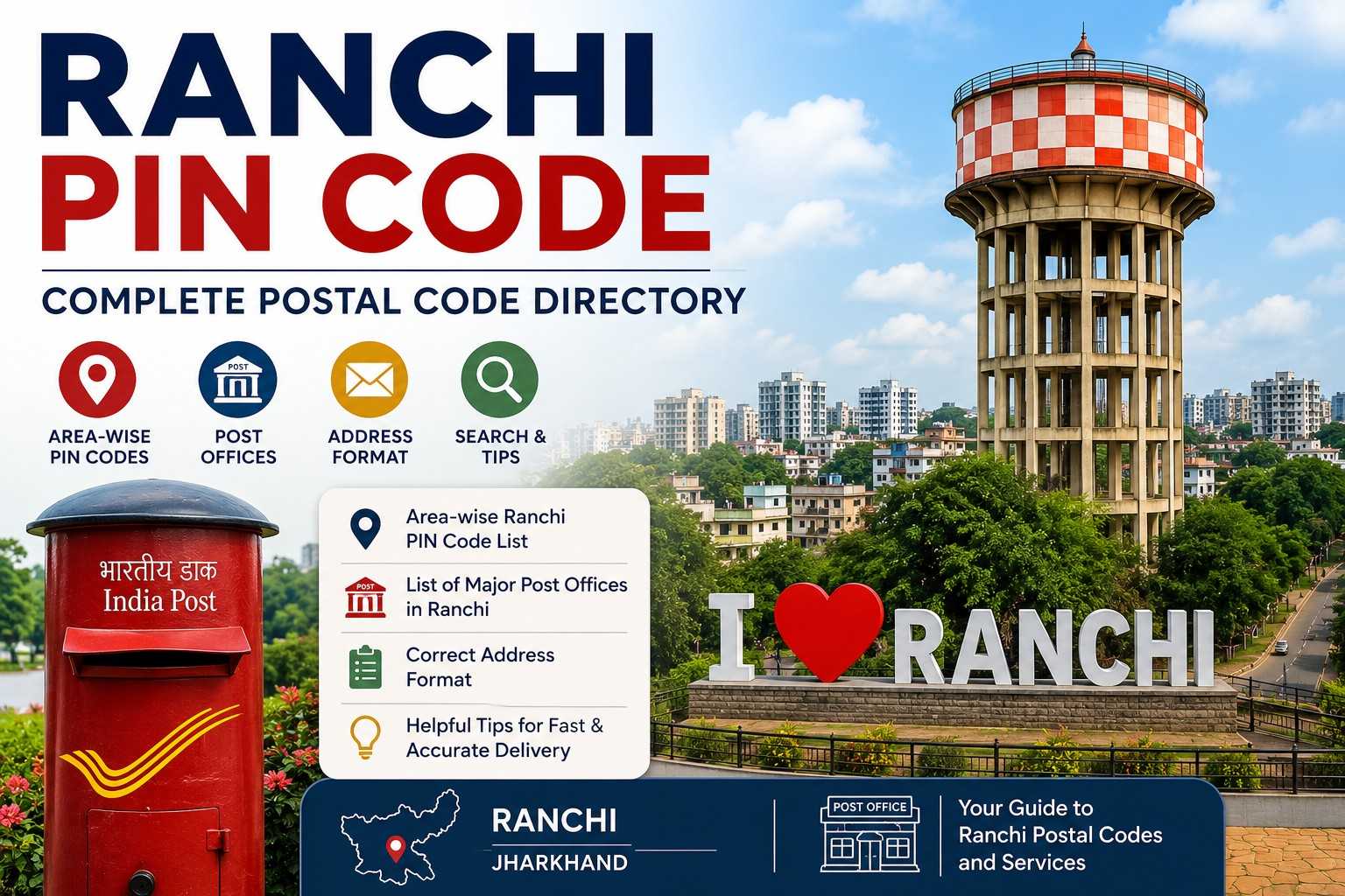 ranchi pin code